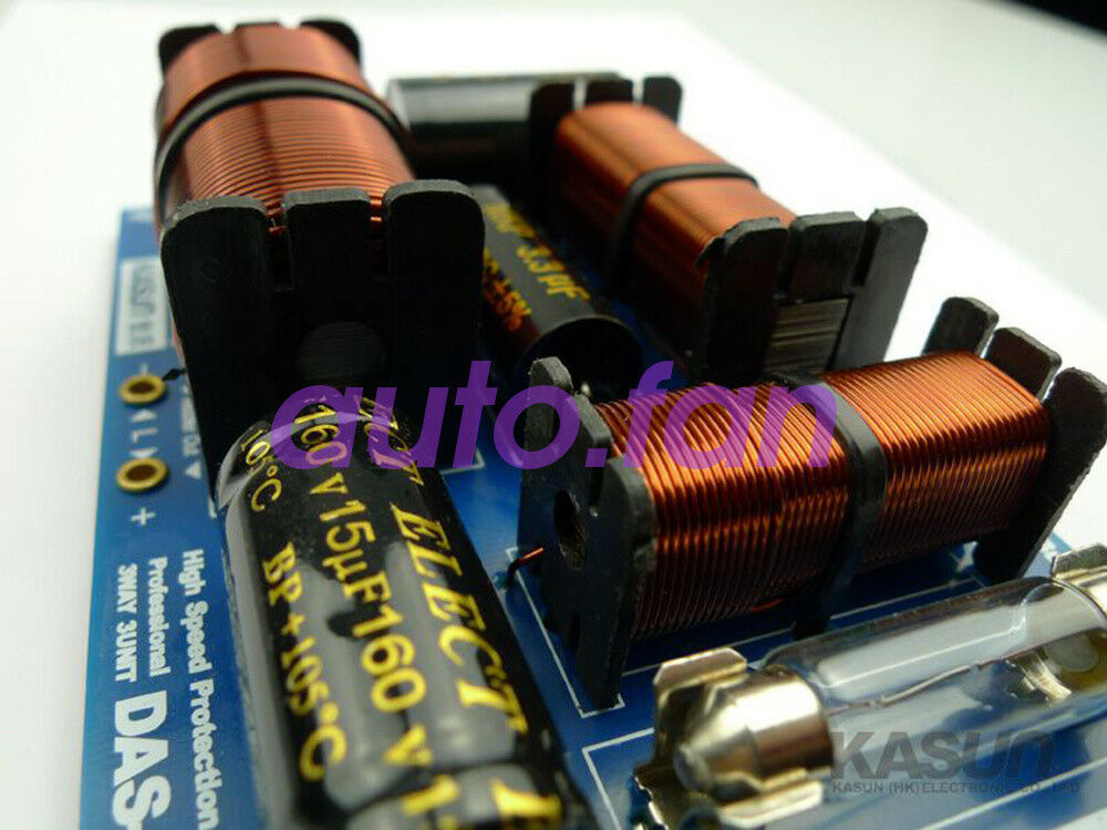 1PCS 3 unit crossover filter DAS-318C speaker crossover 3 channel audio 320W