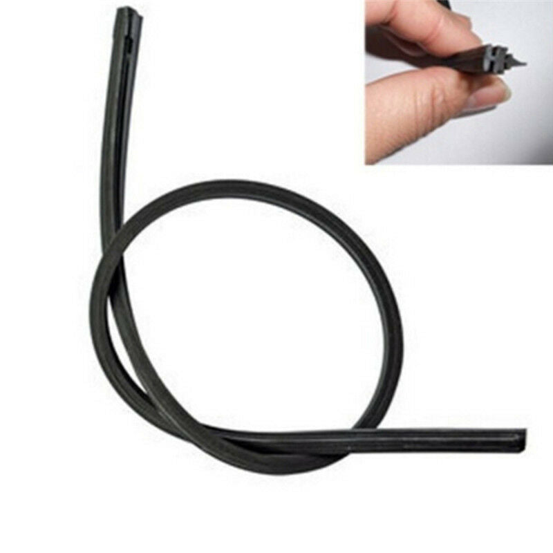 2pcs 28" Auto Car Bus Windshield Frameless Rubber Wiper Blade Refill Hot BDDD