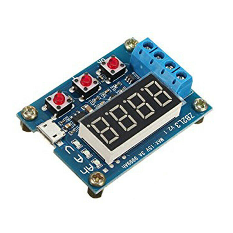 Battery Capacity T Meter Discharge Tester 18650 Li-ion Lithium Lead-S Hours 1.M9