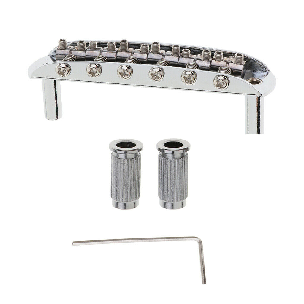 1pc Guitar Bridge Assembly & Wrench for Mustang Guitars DIY Parts Accessory