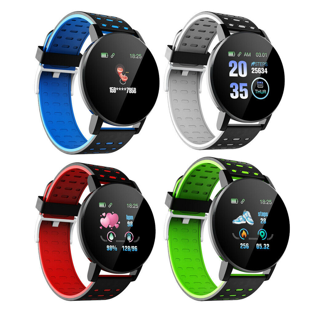 2x 1.3'' Screen Smart Watch Bracelet Watch Fitness Tracker Fitness Tracker