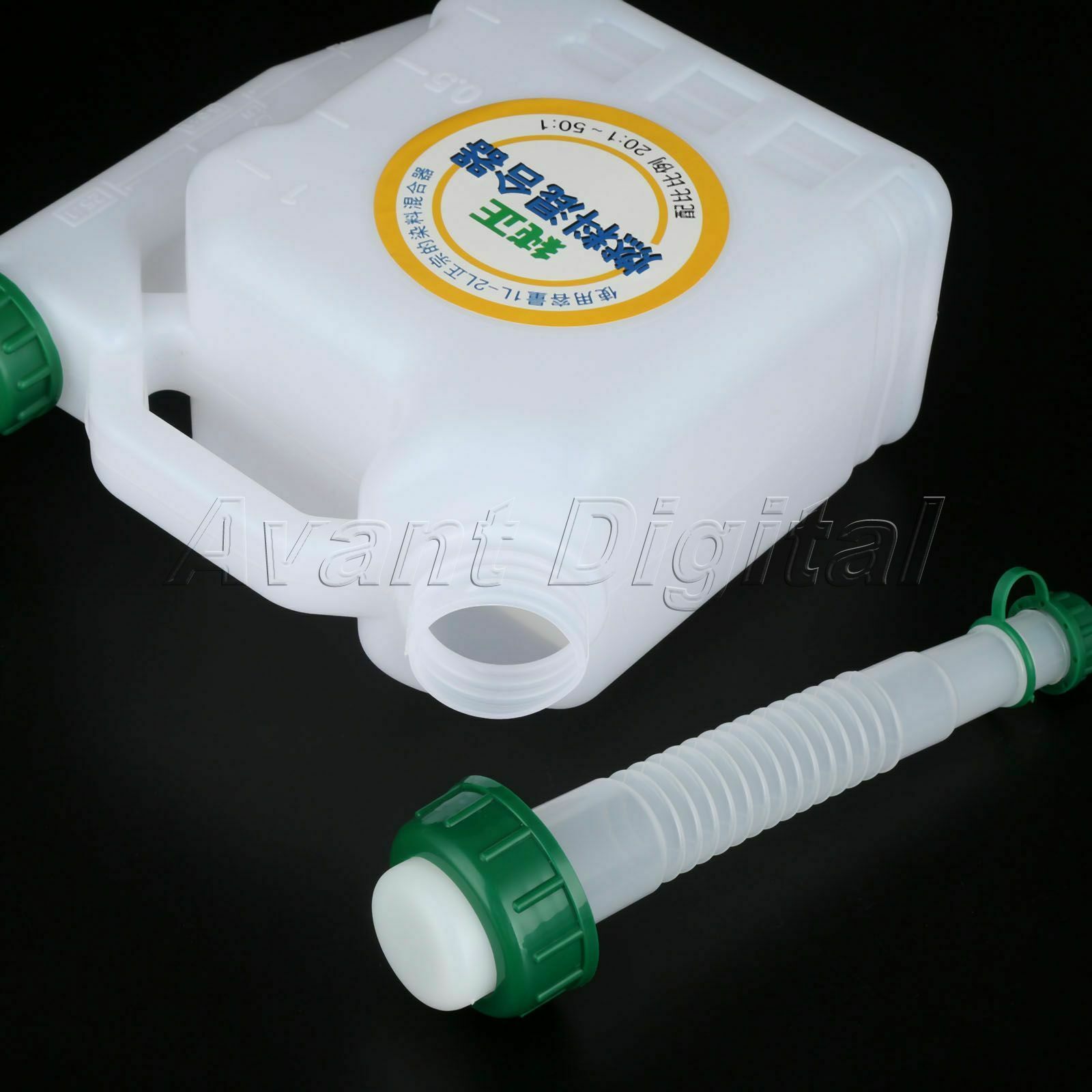 1Pc Chainsaw Gasoline Fuel Mixing Bottle Spare Parts 1.0L 25:1/50:1/40:1/20:1