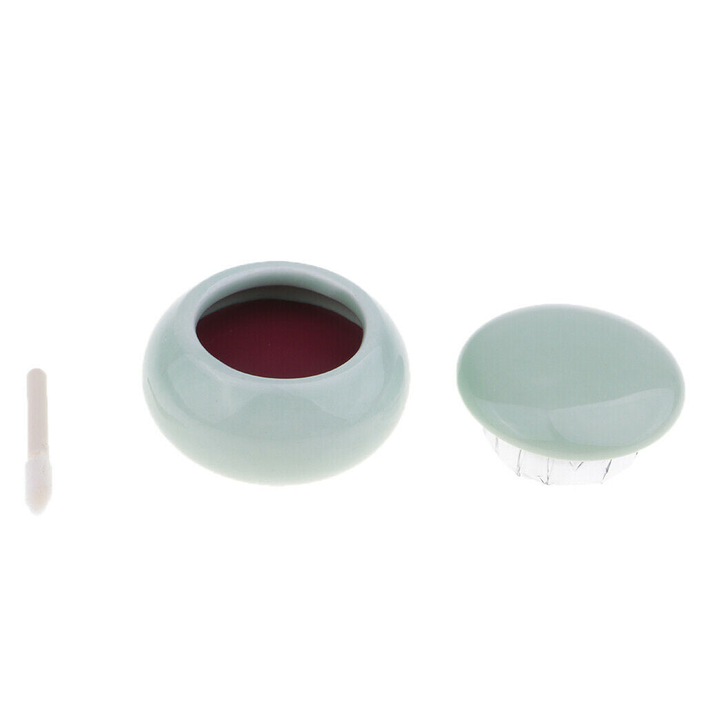 10g Natural Moisturizing Lipstick Lip Makeup Pigment Lip Gloss with Brush Dark