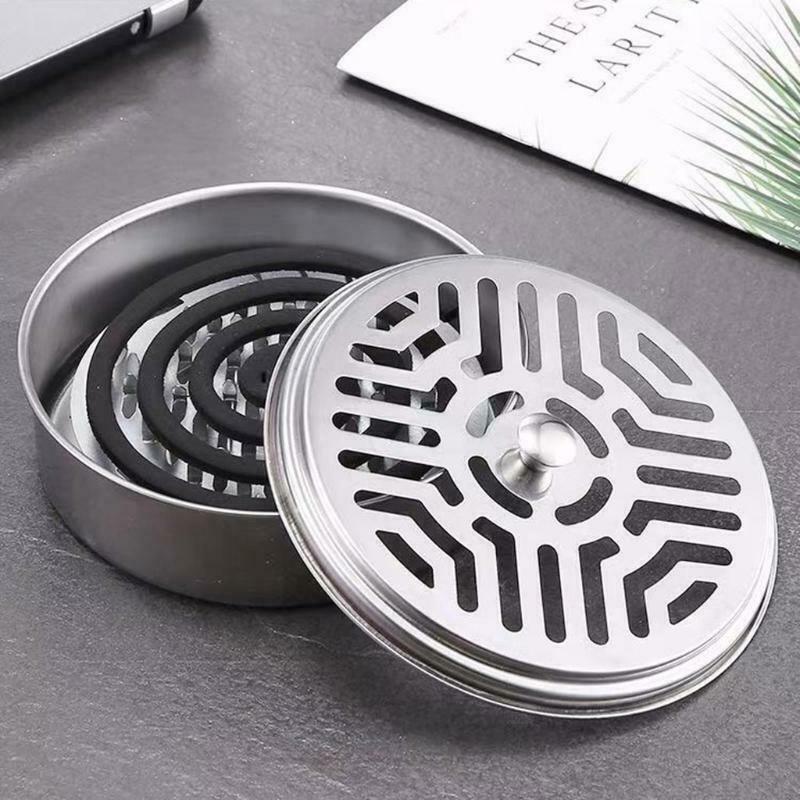 Mosquitoes Coils Holder Stainless Steel Repellant Rack Mosquitoes Incense Burner