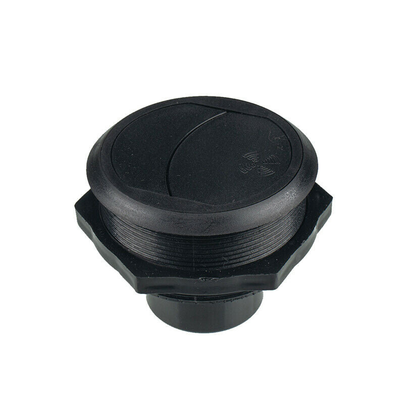 2PCS 46MM Connect Vent Air Outlet Rotating Round Ceiling Car RV Bus Trailer A/C
