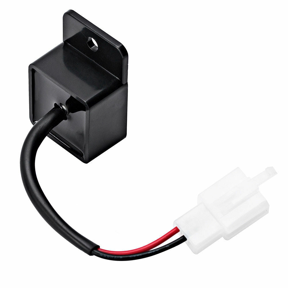 For Motorcycles 2-Pin 12V LED Flasher Relay Fix Turn Signal Lights Blinker Hot