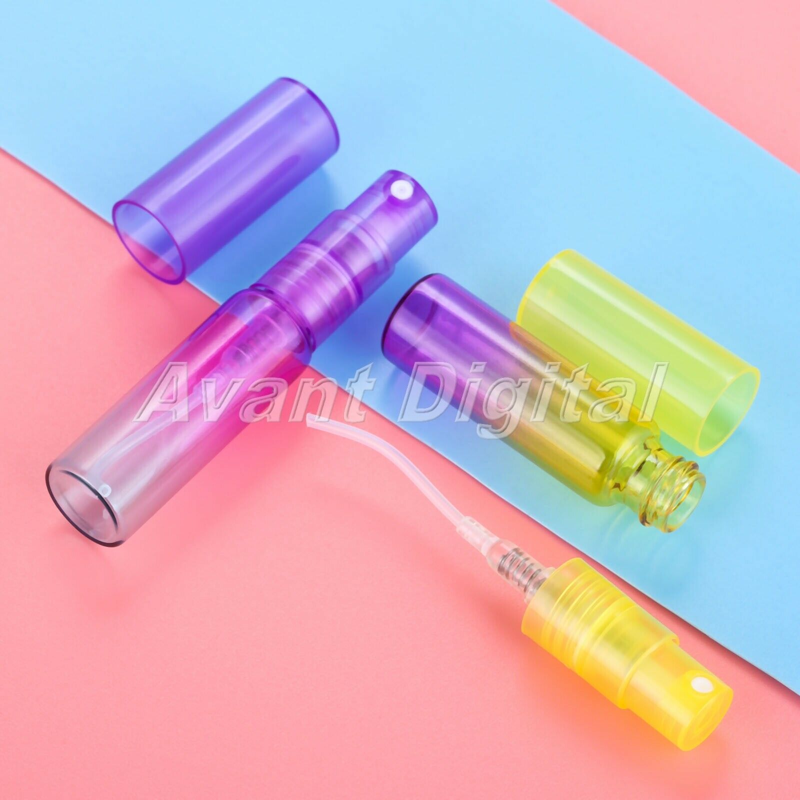 6pcs 4ml Mini Sample Perfume Spray Bottle Cosmetic Packaging Container