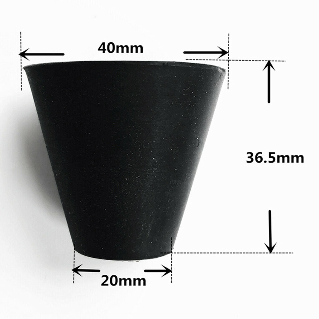 4 pieces universal kayak scucker plug kit canoe drainage holes stopper black