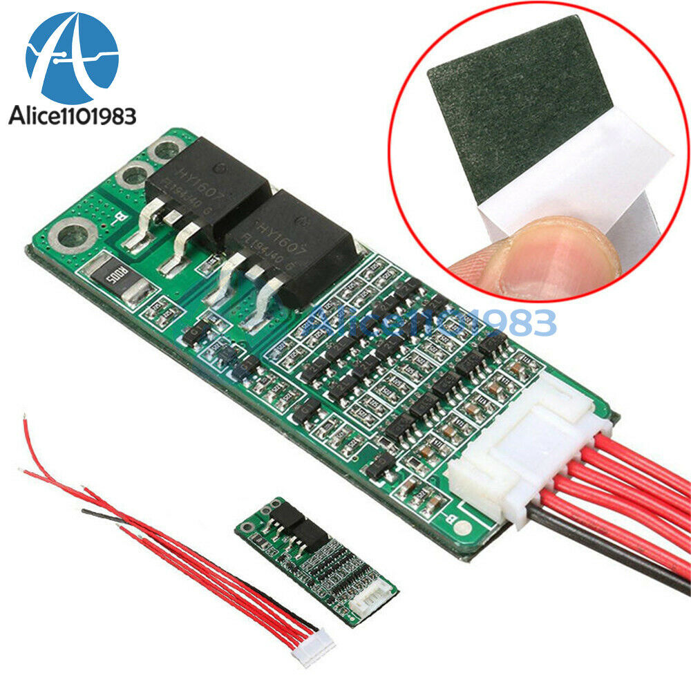 5Pcs 5S 15A BMS 18650 Li-ion Lithium Battery Charger Protection Board 18V 21V
