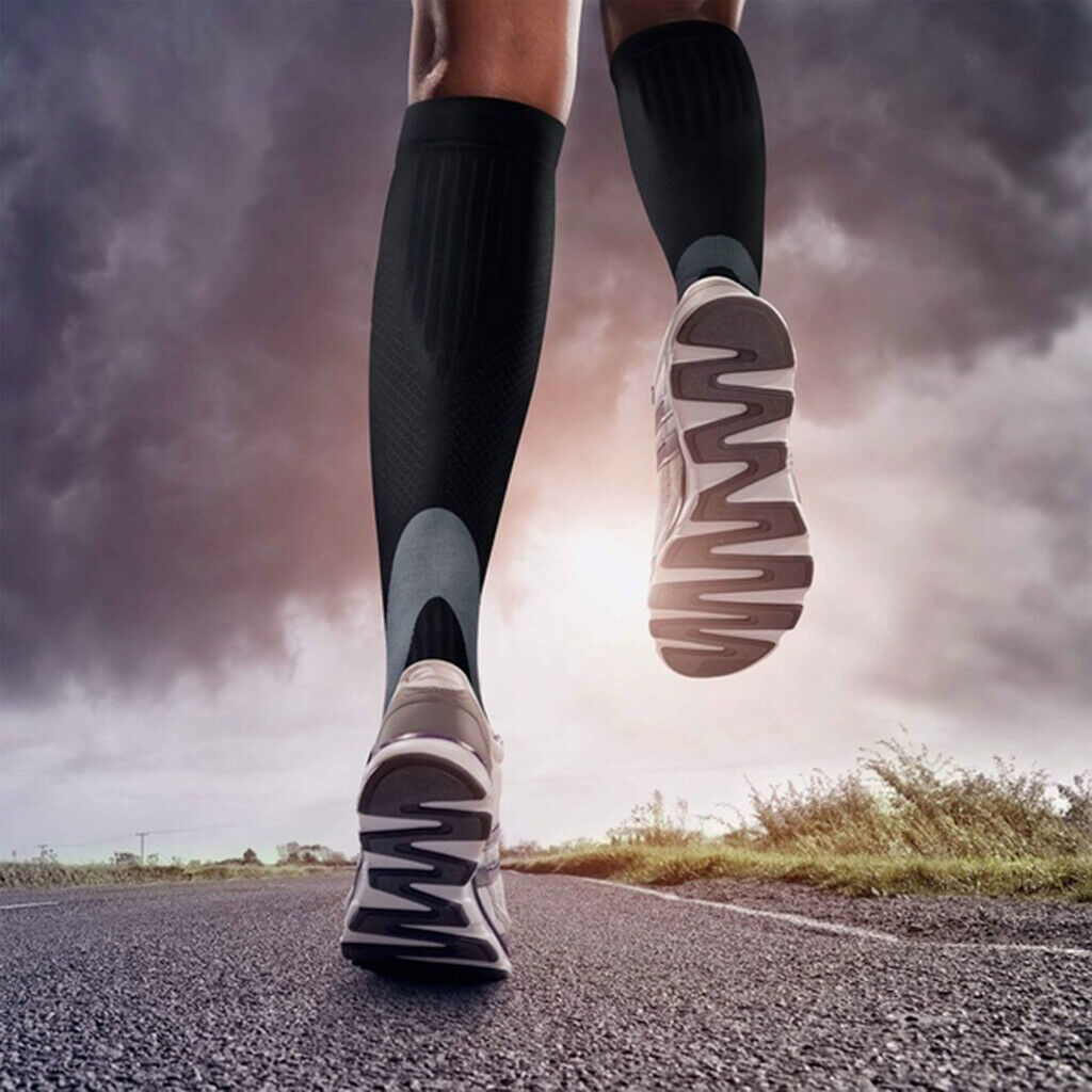 5 Pairs Sports Travel Compression Socks Anti Fatigue Support Stockings