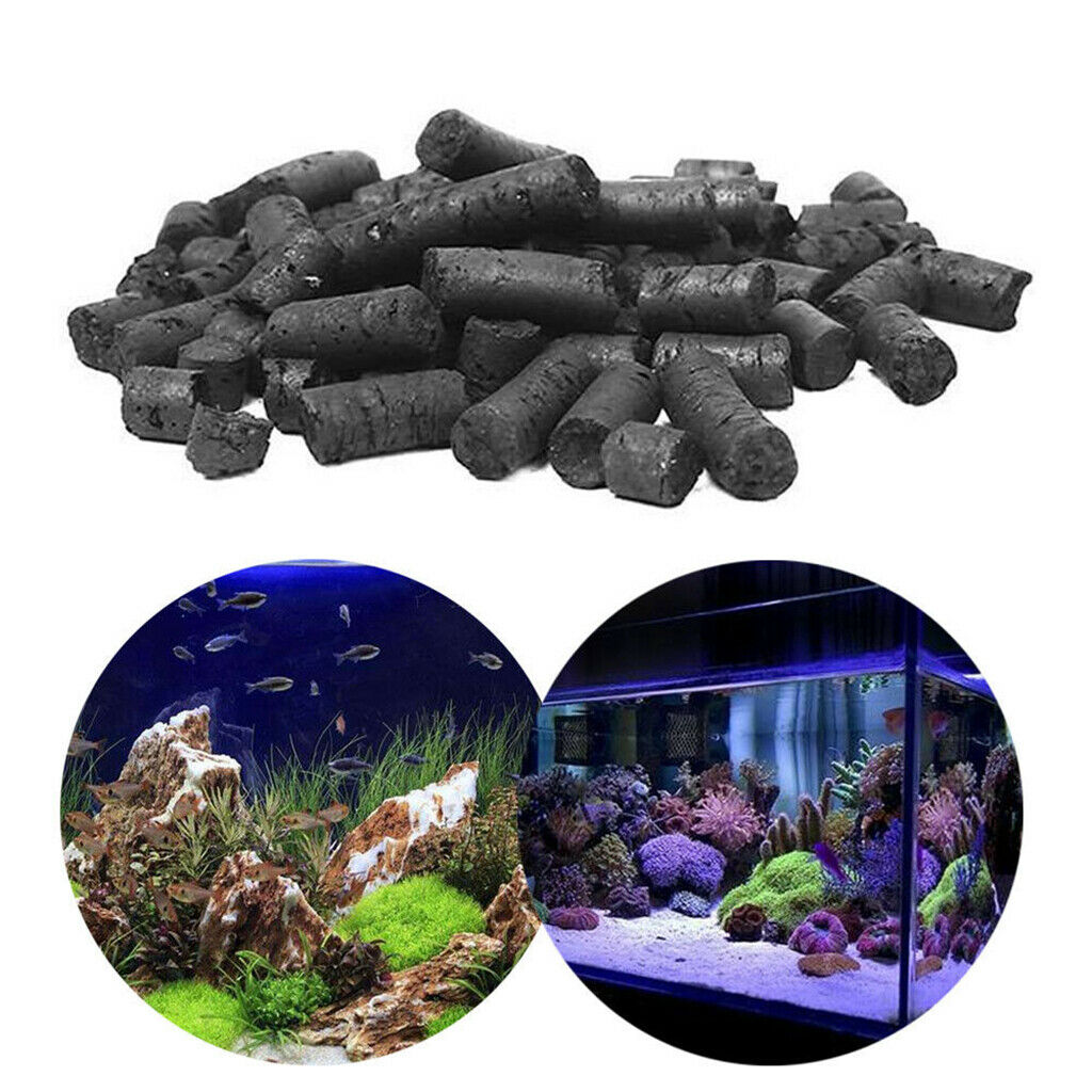 300g Activated Charcoal Carbon Mini Bars 1-4cm Length for Aquarium Filters