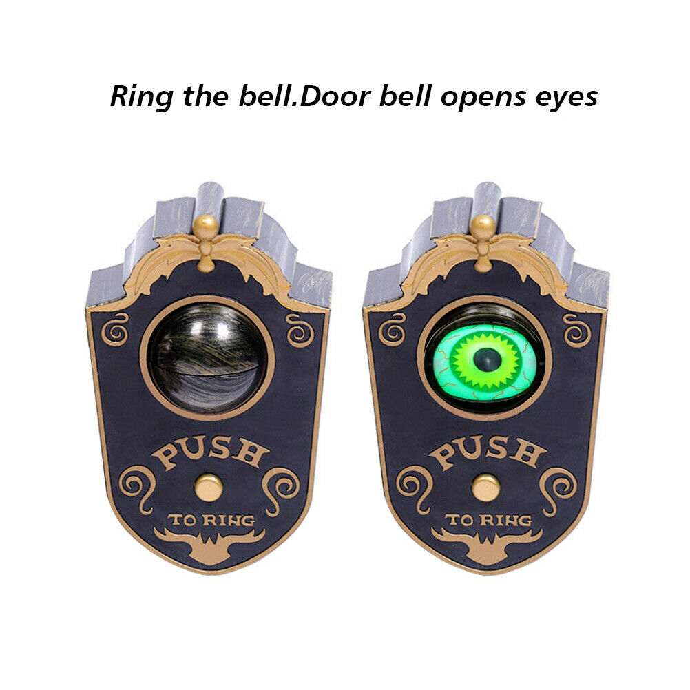 Creative Halloween Doorbell Decoration One-eyed Magical Funny Eyeball Doorbell