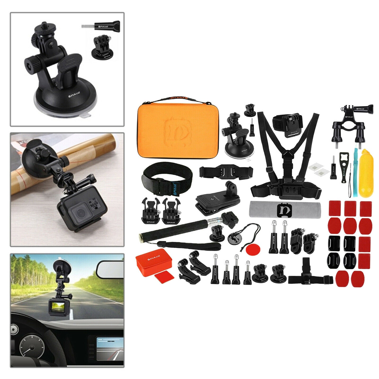 53-in-1 Accessories Kit for GoPro Hero 7 6 5 4 3 3+ Action Camera Snorkeling