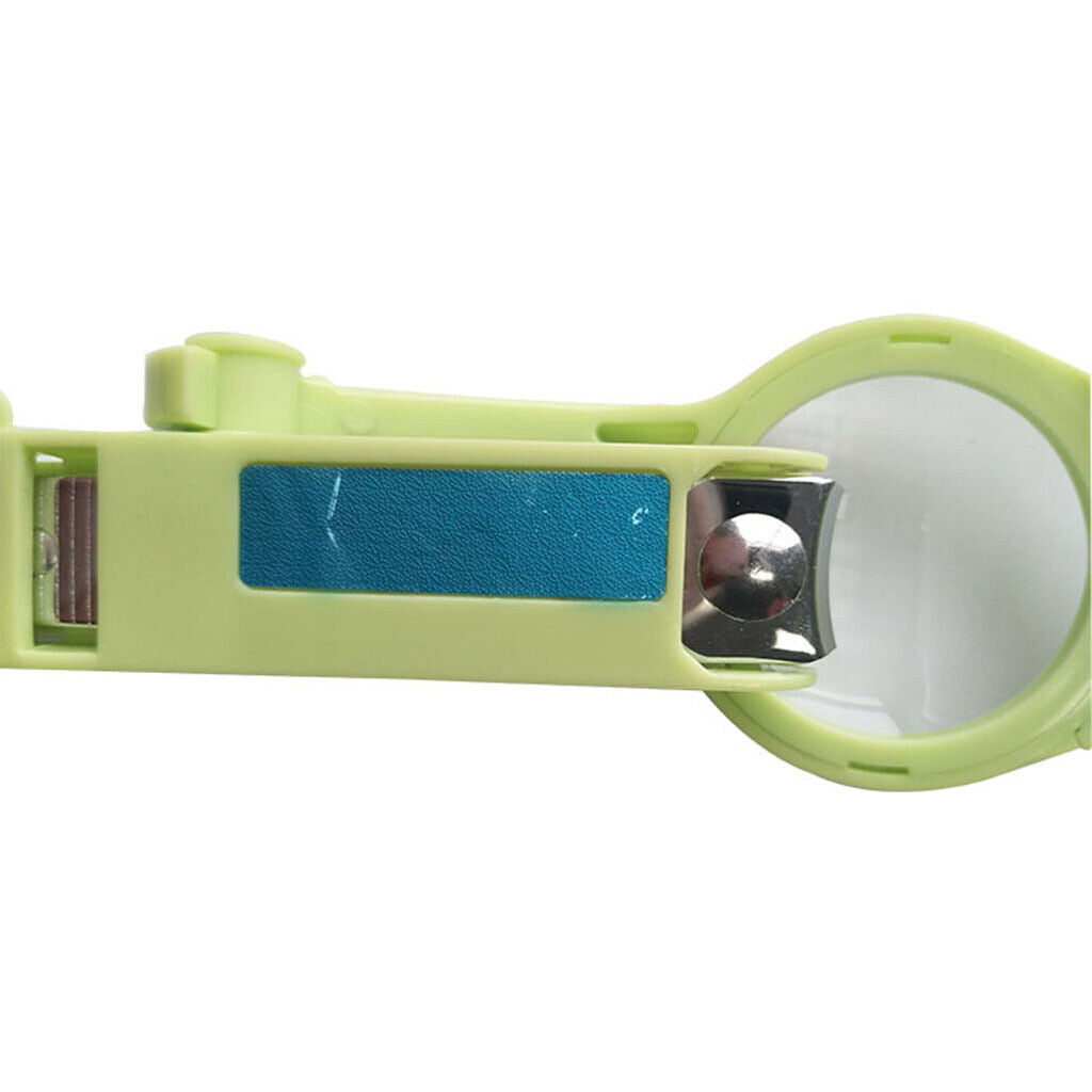 Portable Baby Nail  Manicure Pedicure Fingernail Cutter With LED Light