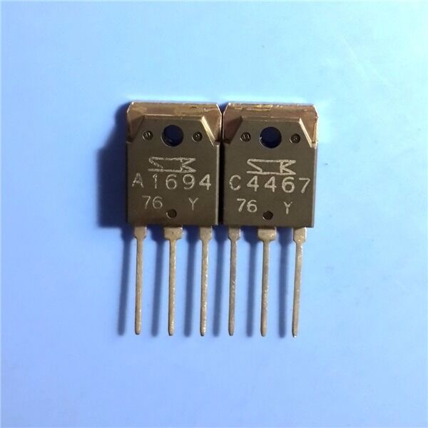 1pairs OR 2PCS SANKEN TO-3P 2SA1694-Y/2SC4467-Y 2SA1694/2SC4467 A1694/C4467