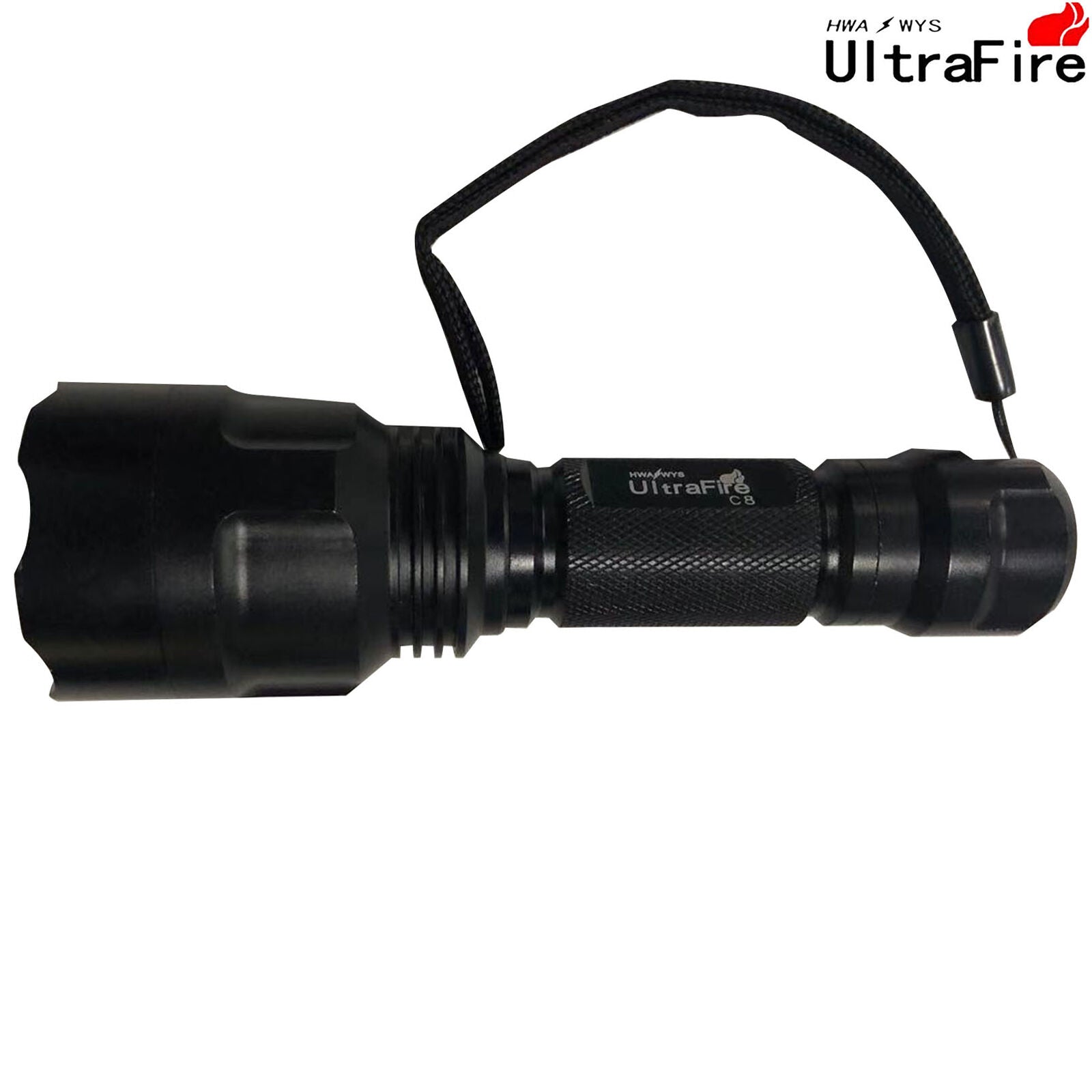 90000LM Super Bright T6 LED 5 Modes Zoomable Portable Camping Flashlight Torch