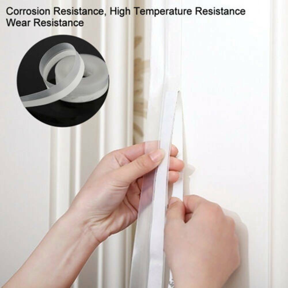 Under Door Draft Stopper Weather Stripping Blocker Window Seal Strip 4M/Roll