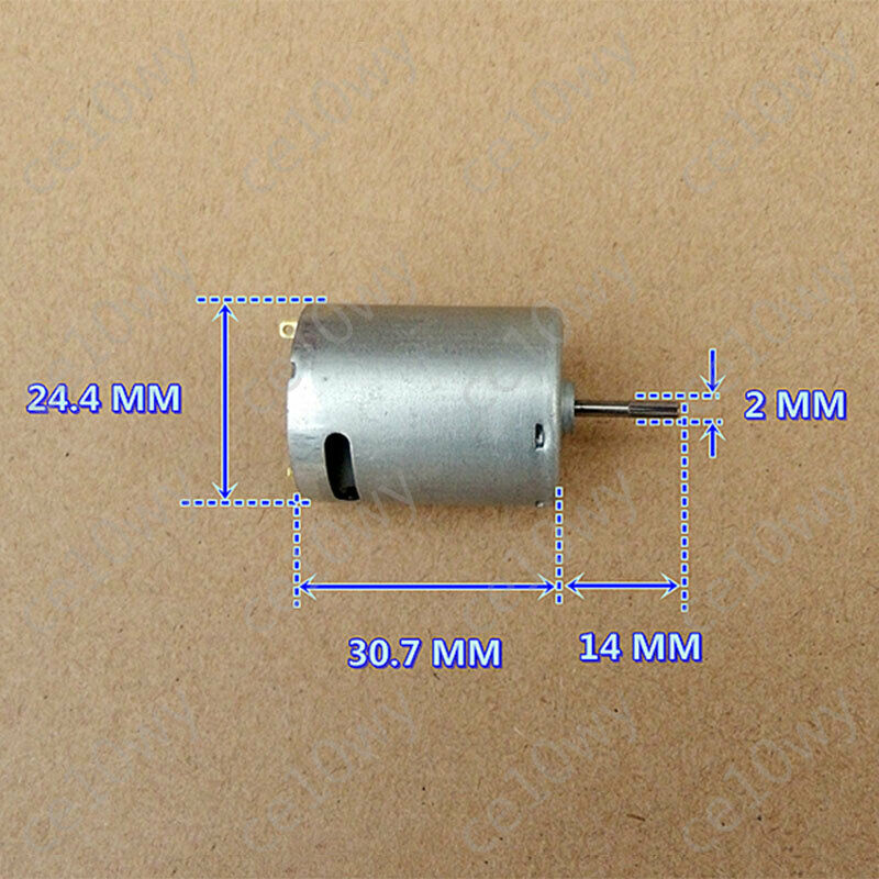 370 Motor DC 6V-12V 50000RPM High Torque Brushed Electric Motor for DIY Parts