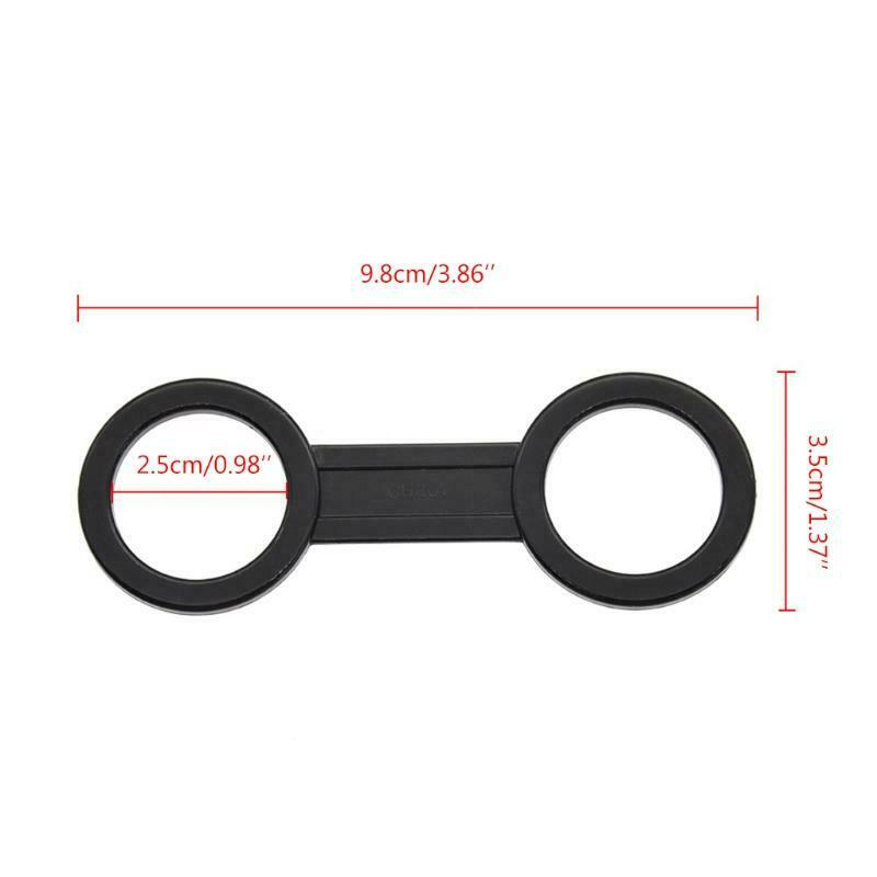 Silicone Snorkel Strap Keeper Lock Kit for Scuba Diving Snorkeling Accessories
