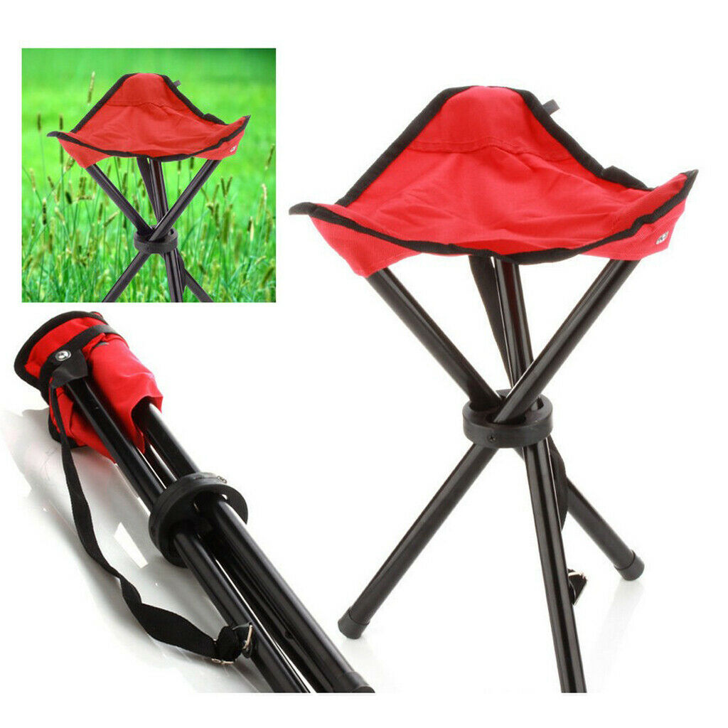 Folding Portable Camping Chair Outdoor Fishing Foldable Beach Picnic Stool