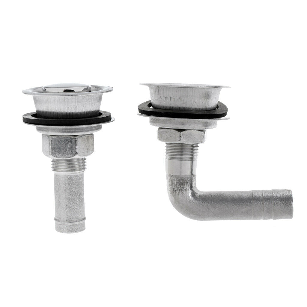 2pcs Stainless Steel Air Vent  for Marine Boats Fuel Tank
