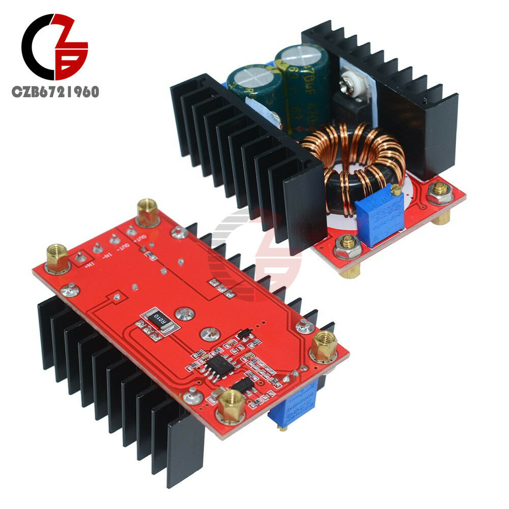 DC-DC Boost Converter 10-32V to 35-60V Step Up Power supply module 120W