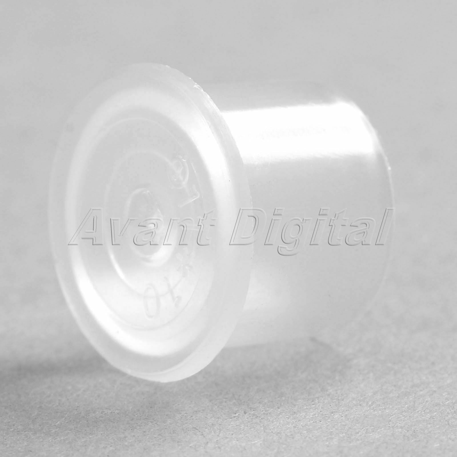 1000Pcs/Pack Disposable Clear White Plastic Tattoo Ink Cups Caps Holder Supply