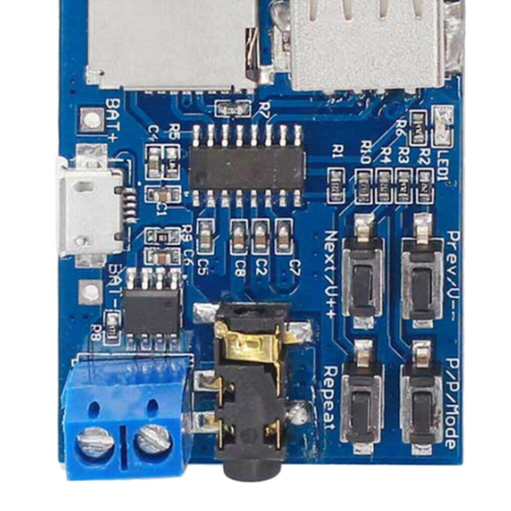 MP3 USB Flash Drive Micro SD TF Card Decoding Amplifier Decoder Board DIY
