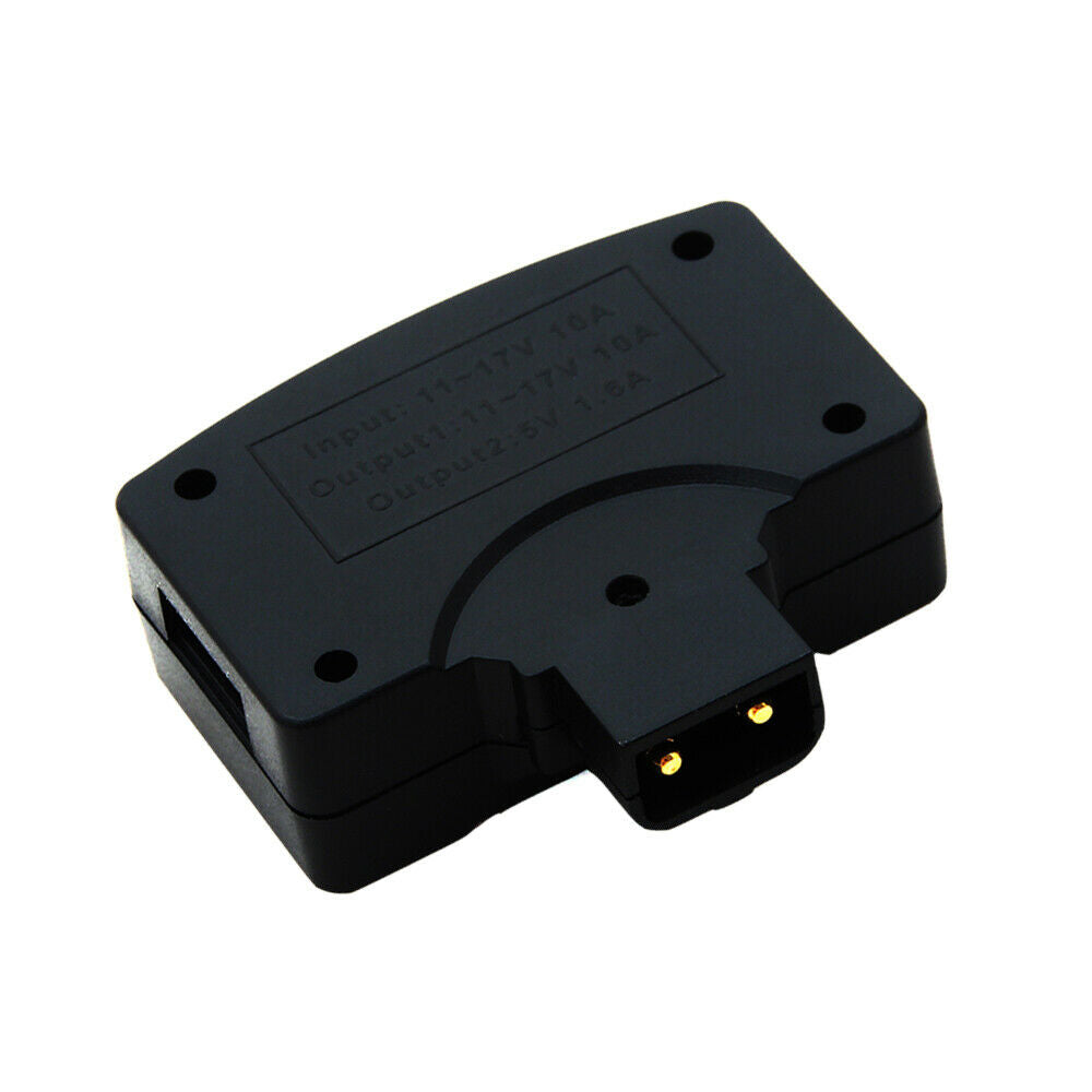 Portable D-Tap P-Tap To 5V USB Adapter Connector For Camcorder Cam