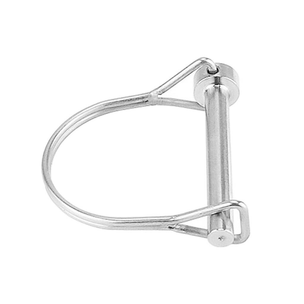 8x70mm 316 Stainless Steel Round Arch Locking Lock Pin For Marine Trailers