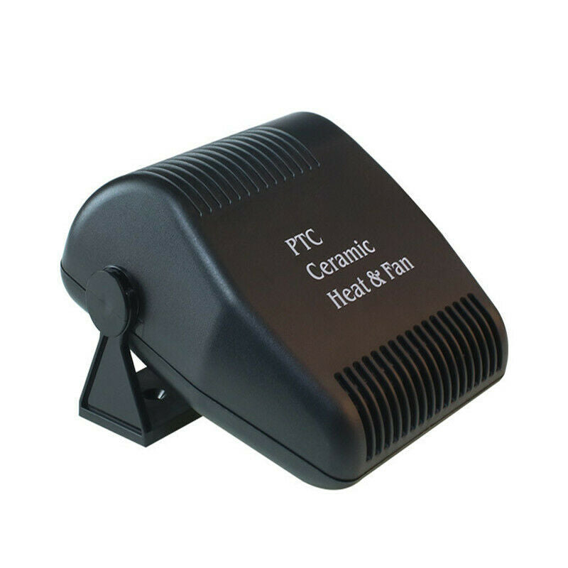 12V Car Vehicle Portable Ceramic Heater Heating Cooling Fan Defroster Demister