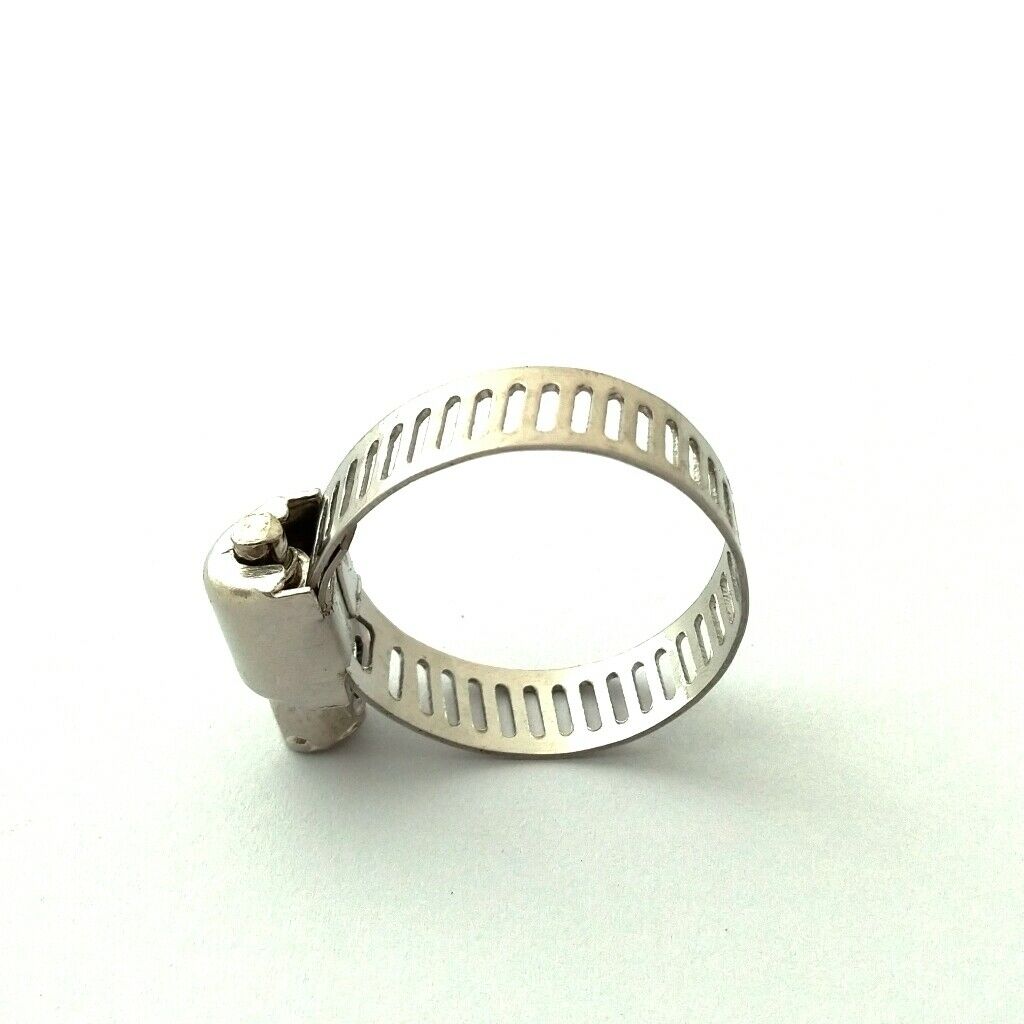 10Pc 16-25mm Adjust Butterfly Steel Jubilee Fuel Hose Clamps Clip Tube Clamp
