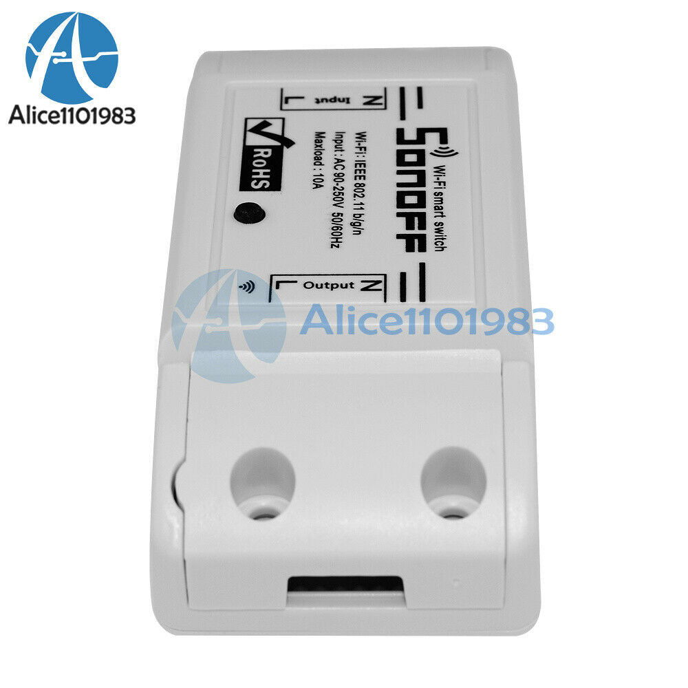 ABS Shell Socket Sonoff WiFi Wireless Smart Switch Module for Home DIY Android