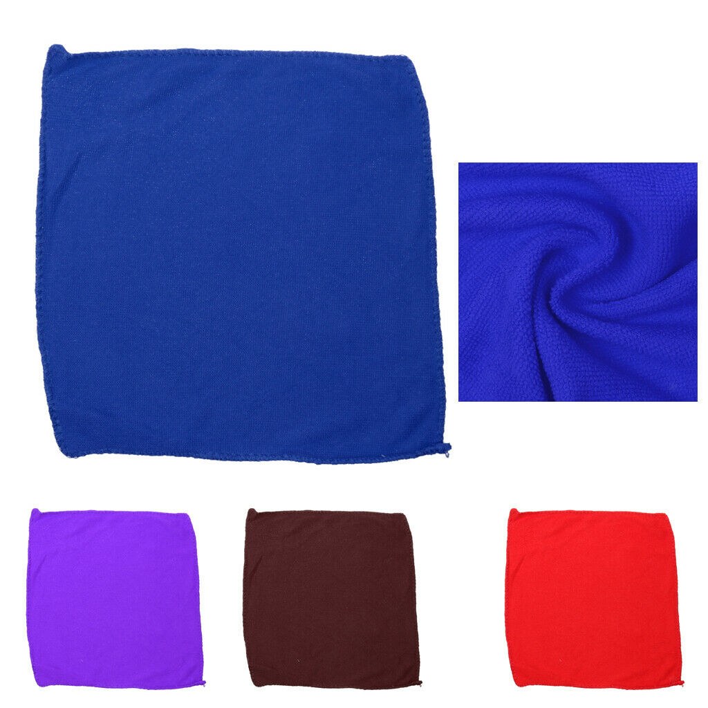 4X Nano Billiard Cue Clean Towel Pool Table Cue Ball Fishing Rod Towel Red