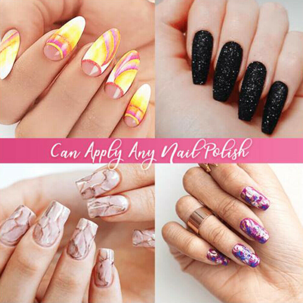 HOT Cracked Nail Repair Gel Nail Tips Manicure Long Lasting Strengthen Nails NEW