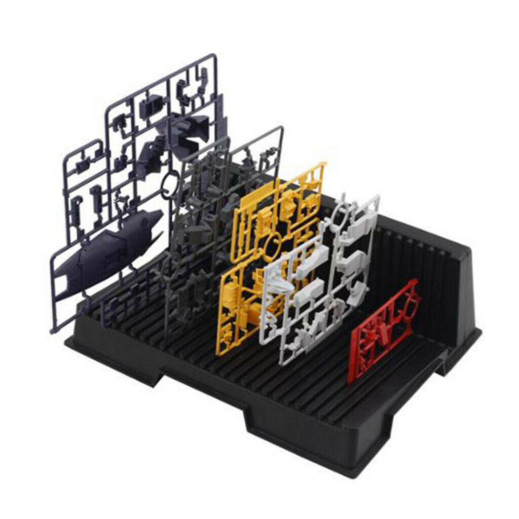 1pc Pieces Shelves Placement Rack for Gundam Accessory Black 27x20.5cm