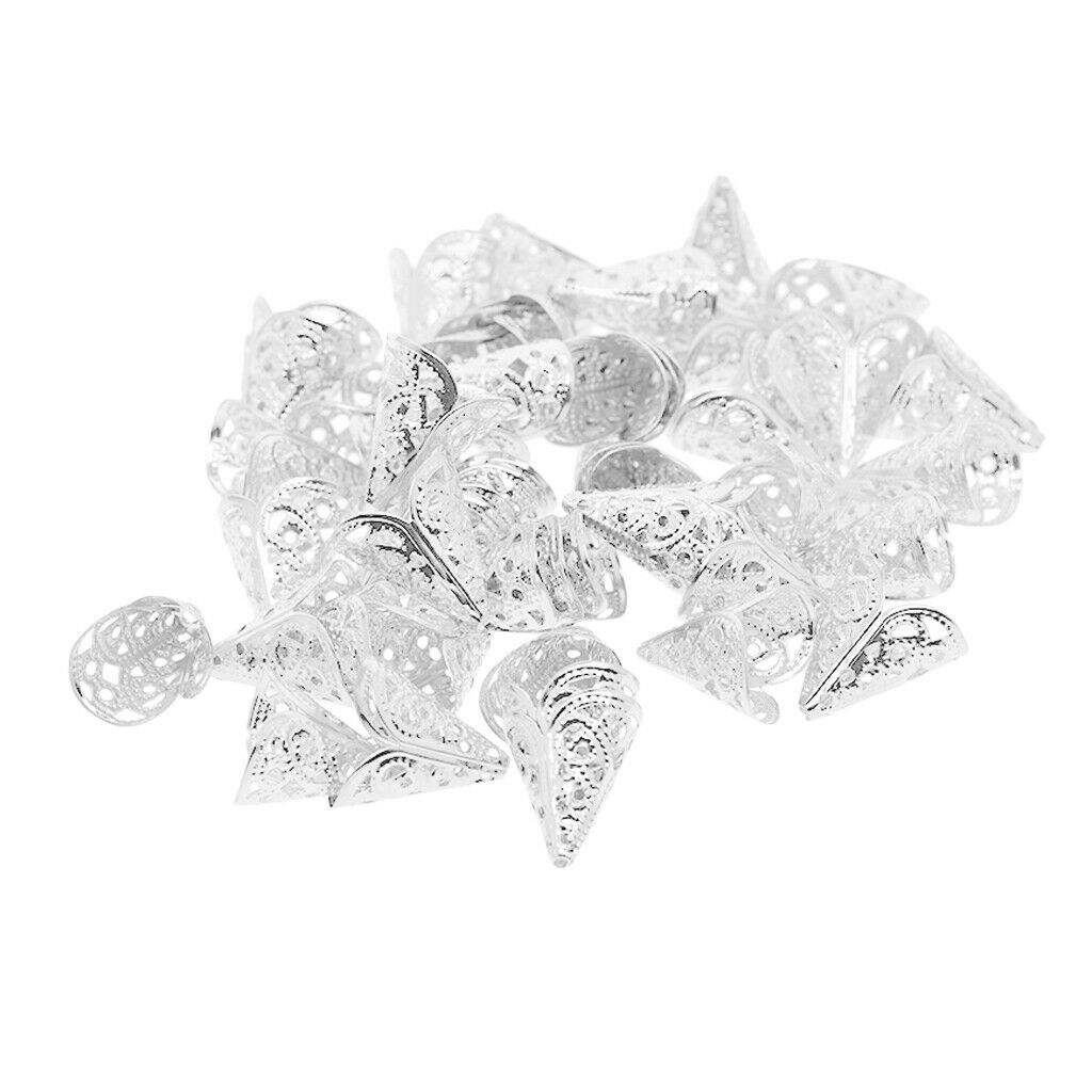 50pcs Beads   for Bags, Curtain, Dance Costume, Bridal Headwear Crafting or