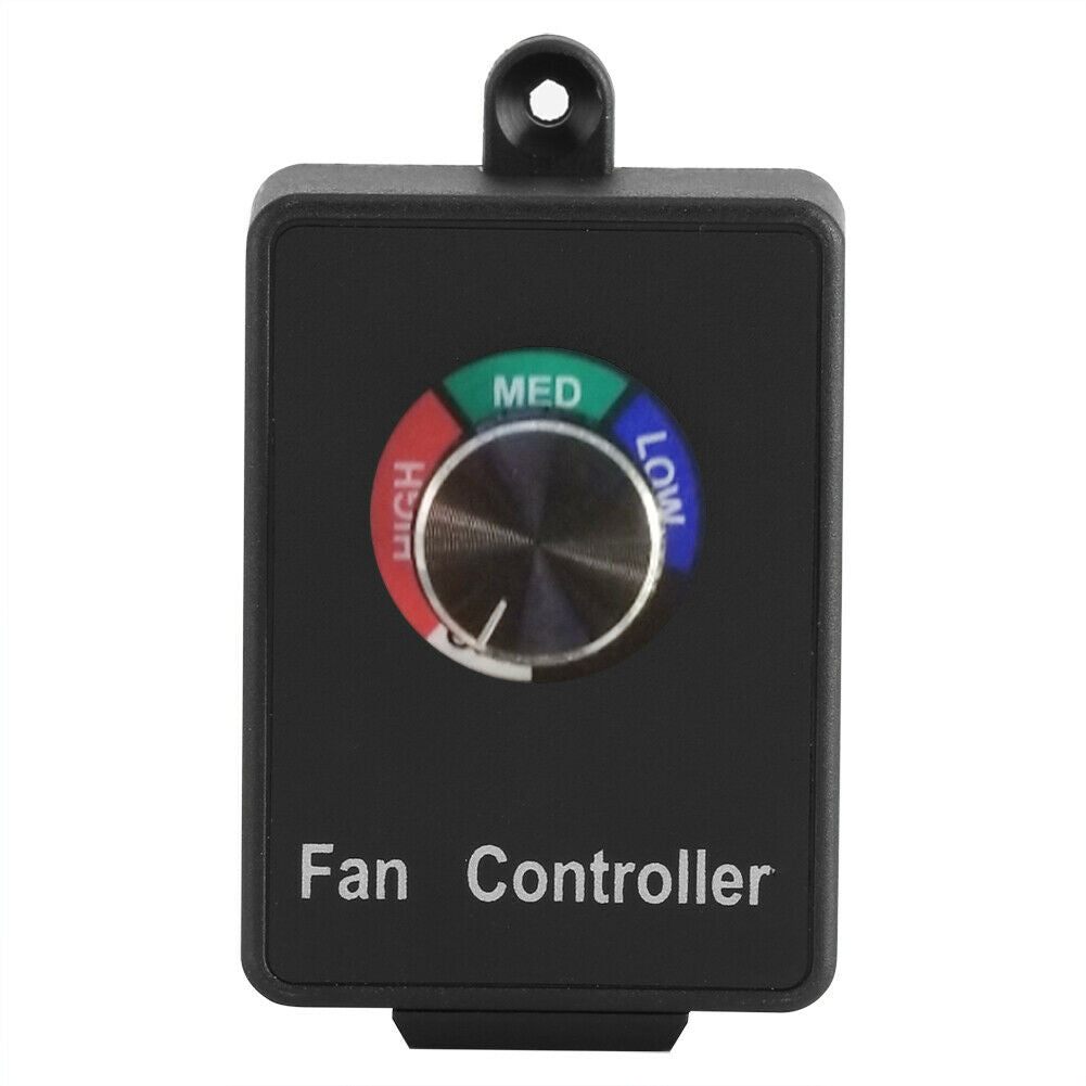 Variable Speed Air Duct Booster Fan Speed Controller Hydroponics Inline Exhaust