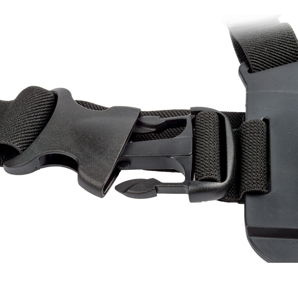 Elastic Chest Strap + 2 Pieces Quick Release Buckle Clip Set for GoPro Hero