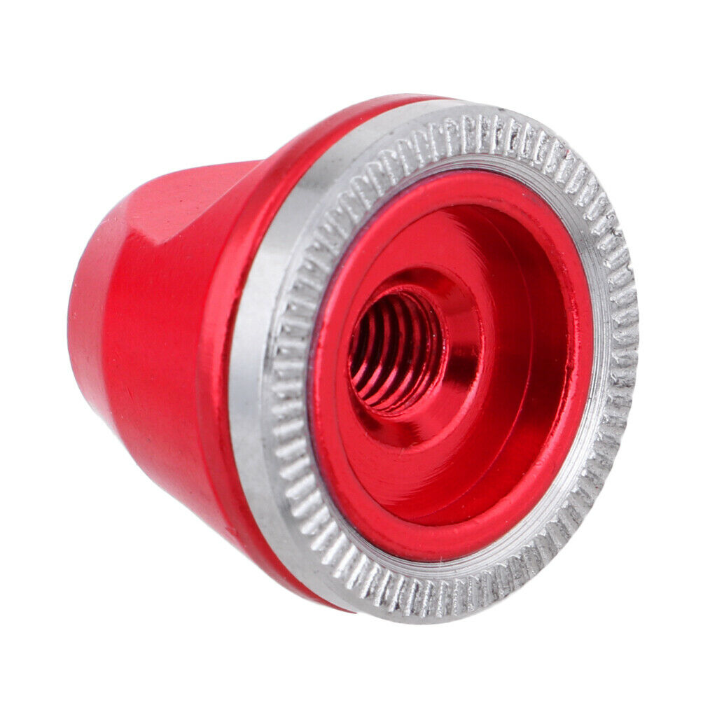 3xQuick Release Skewer Lever Nuts Cap Wheel Hub Axie Bolts for Road Bike Red