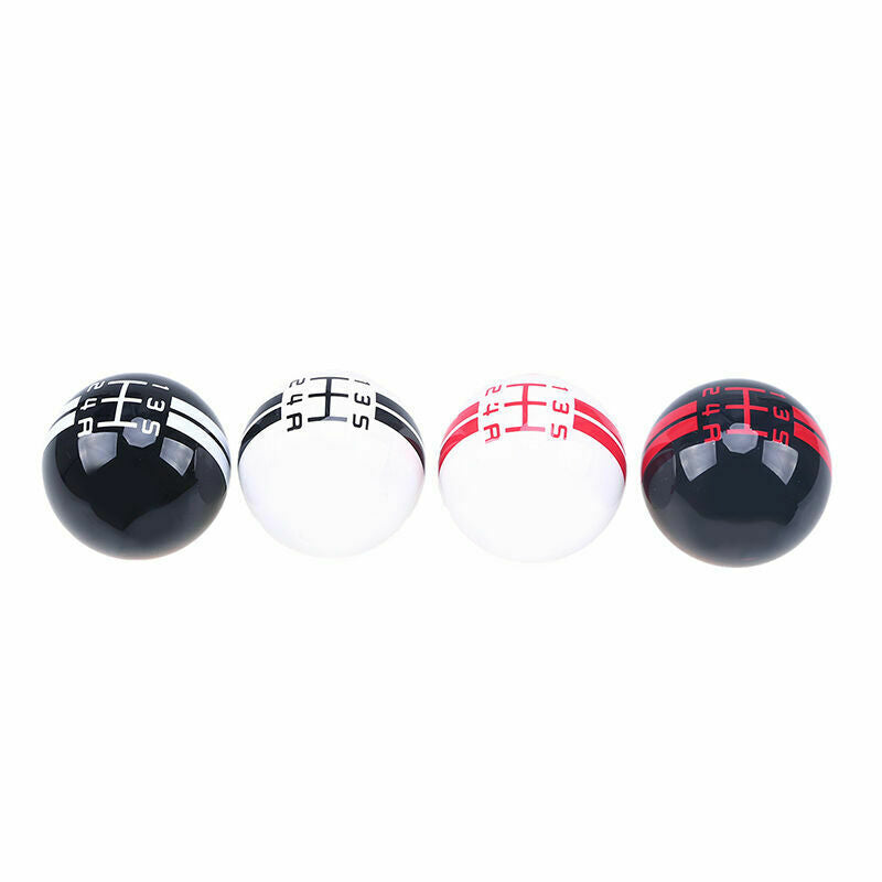 Universal Auto Aluminum Ball 5 Speed Manual Gear Stick Shift Knob Shifter Black