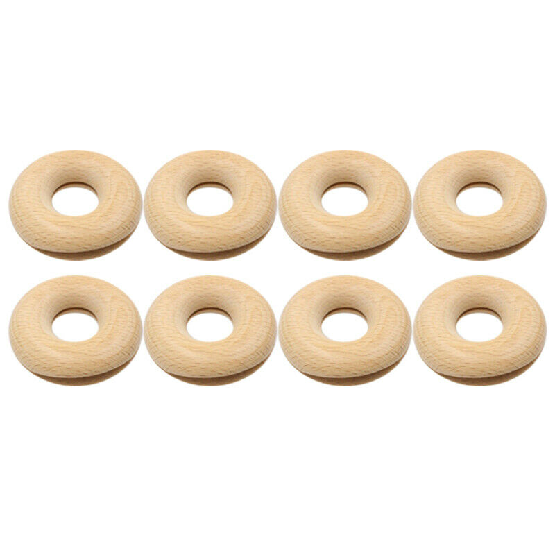 8Pcs Wooden Sealer Snack Storage Bag Clips Kitchen Tool Accessories Shape SealZ2