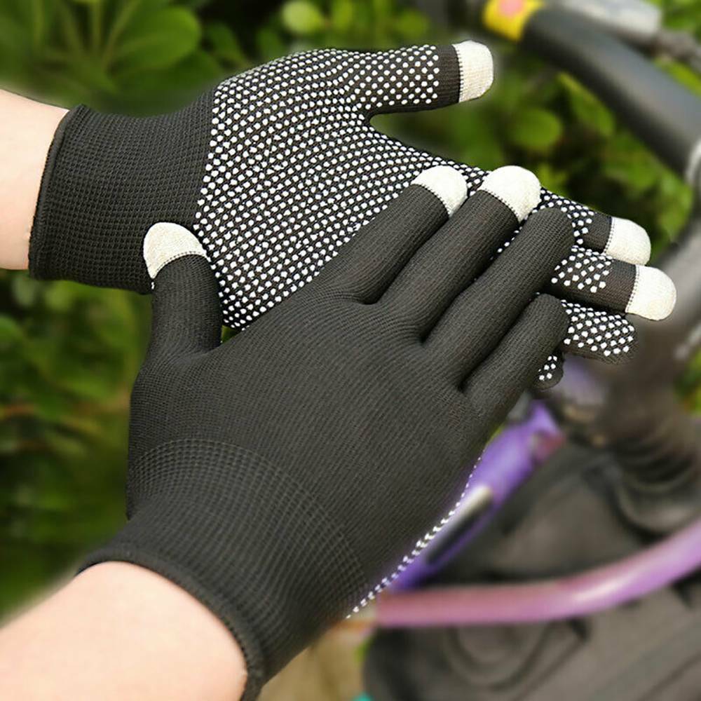 Fashion Elastic Anti-skid Wrist Gloves Thin Sun Protection Sport Touch Screen !