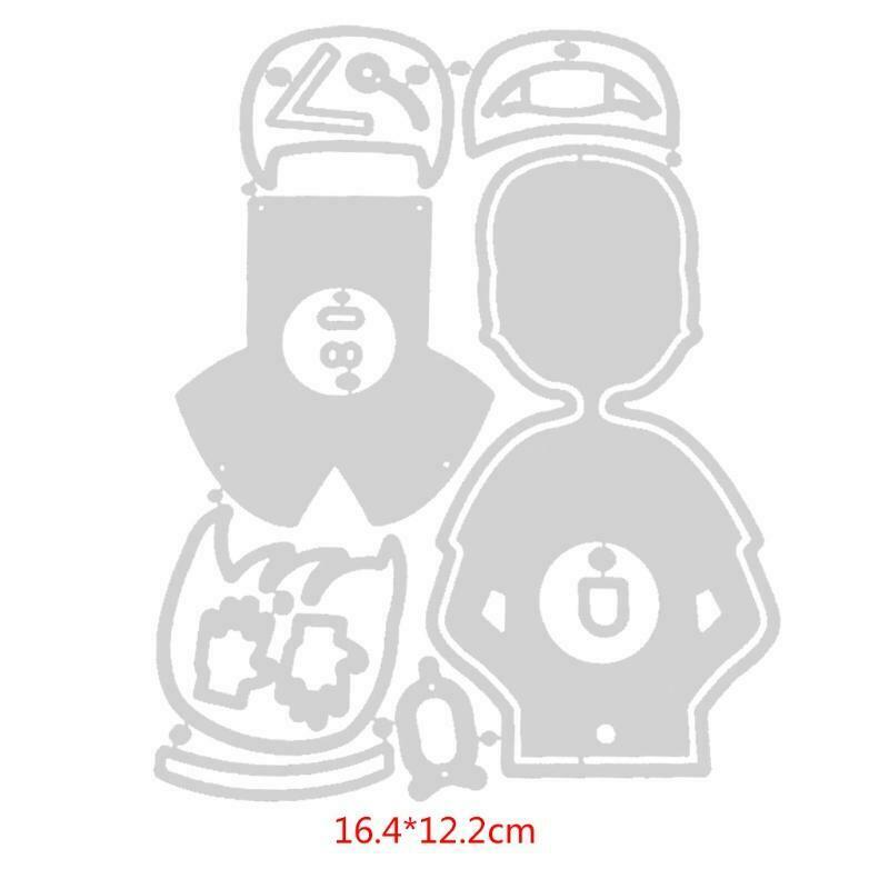 Character Doctor Lollipop Box Carbon Steel Cutting Dies DIY Scrapbooking Photo