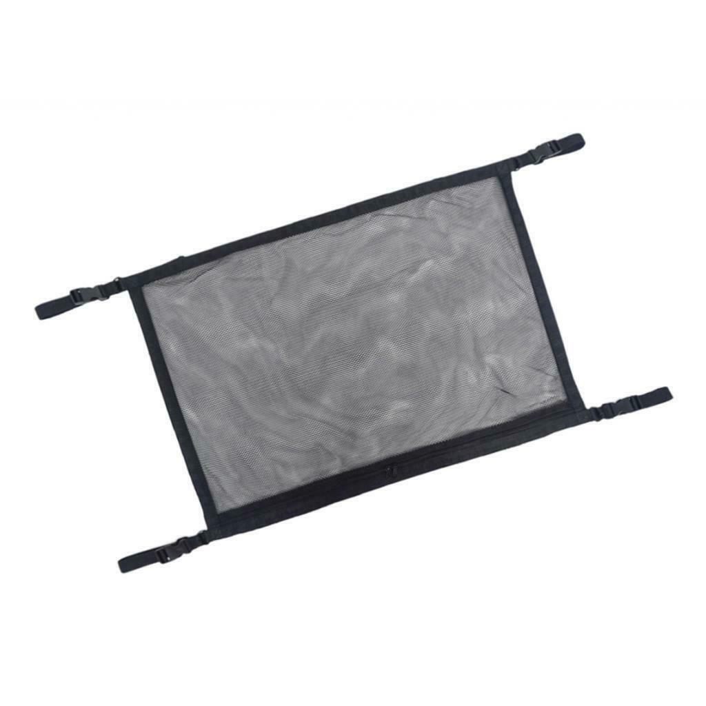Net Car Roof Storage Bag Breathable Easy to Install with 4 Thick Belts