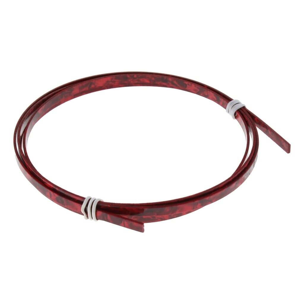 Celluloid Guitar Binding Inlay Purfling Strip for Luthiers DIY Supplies 6mm