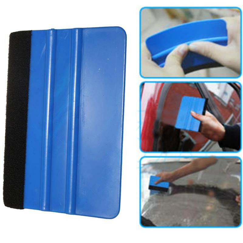 Useful Safety Vinyl Cutter & Edge Squeegee 4 pcs Car Wrapping Tools
