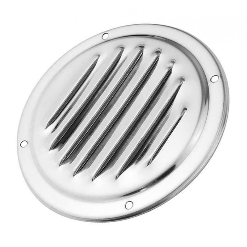 5inch Air Vent Louver Grille Cover Adjustable Exhaust Vent Stainless Steel