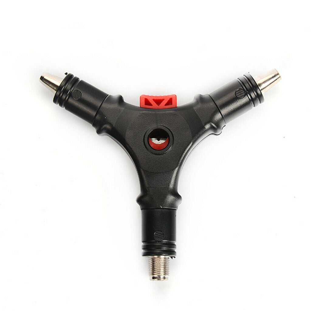 Coaxial Compression Tool F Head RG59 RG6 Connector Coax Cable Stripper