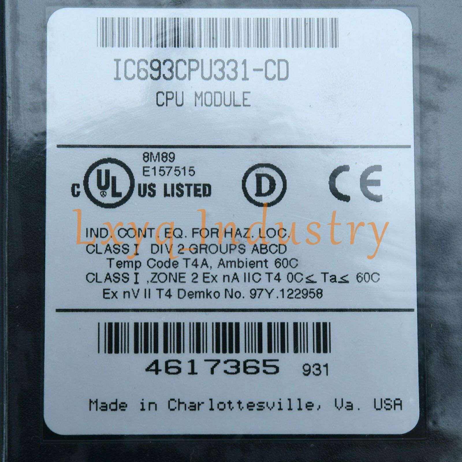 Fanuc IC693CPU331 CPU Module IC693CPU331 Brand New Quality Assurance